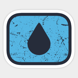 Distressed Lumon Icon Sticker